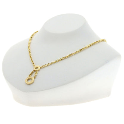 BVLGARI BVLGARI BVLGARI Circle Necklace K18 Yellow Gold Ladies [Used]