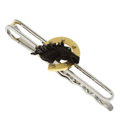 Carrera y Carrera Horseshoe Horsehead Tie pin Stainless Steel K22 Yellow Goldmens [Used]