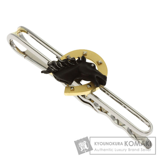 Carrera y Carrera Horseshoe Horsehead Tie pin Stainless Steel K22 Yellow Goldmens [Used]