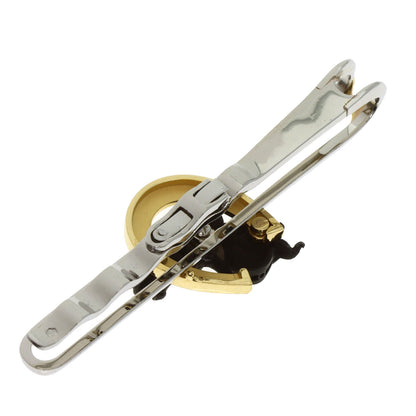 Carrera y Carrera Horseshoe Horsehead Tie pin Stainless Steel K22 Yellow Goldmens [Used]