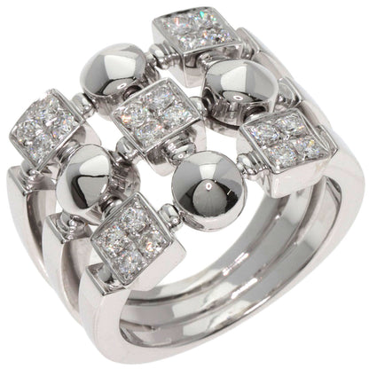 BVLGARI Lucia Diamond Ring K18 White Gold Ladies [Used]