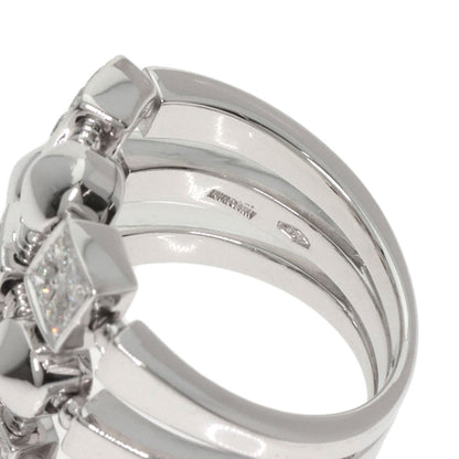 BVLGARI Lucia Diamond Ring K18 White Gold Ladies [Used]