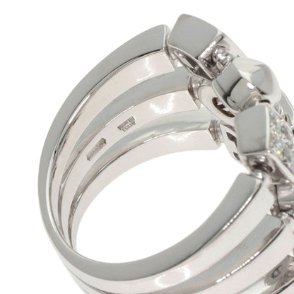 BVLGARI Lucia Diamond Ring K18 White Gold Ladies [Used]