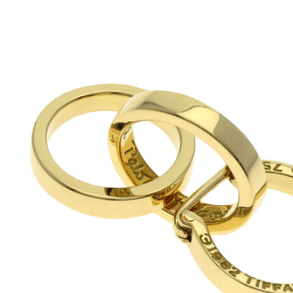TIFFANY&Co. Triple Circle earring K18 Yellow Gold Ladies [Used]