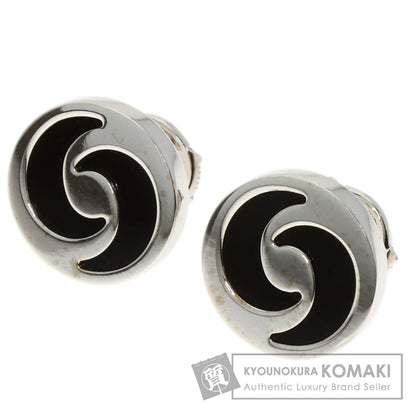 BVLGARI optical earring K18 White Gold Ladies [Used]