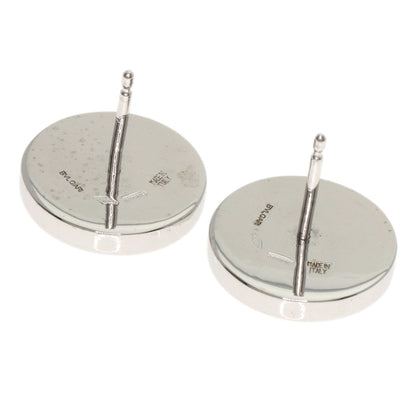BVLGARI optical earring K18 White Gold Ladies [Used]