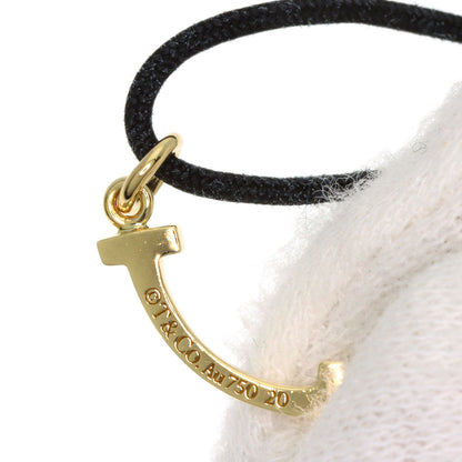 TIFFANY&Co. T Smile Mini Code Bracelet K18 Yellow Gold Ladies [Used]
