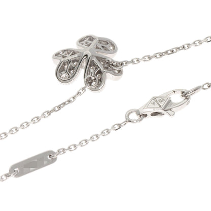 Van Cleef & Arpels Frivole Mini Diamond Necklace K18 White Gold Ladies [Used]