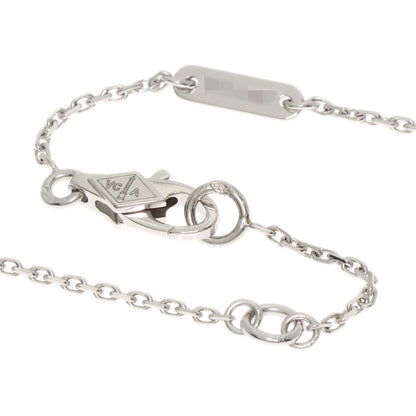 Van Cleef & Arpels Frivole Mini Diamond Necklace K18 White Gold Ladies [Used]