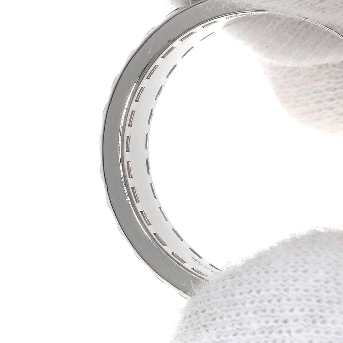 TIFFANY&Co. Atlas Edge Diamond Ring K18 White Gold Ladies [Used]