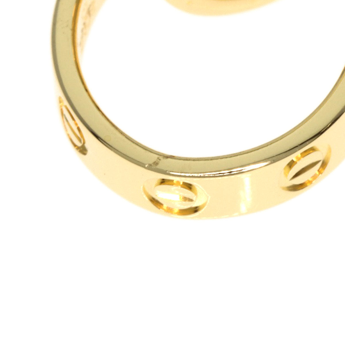 CARTIER Baby love Necklace K18 Yellow Gold Ladies [Used]