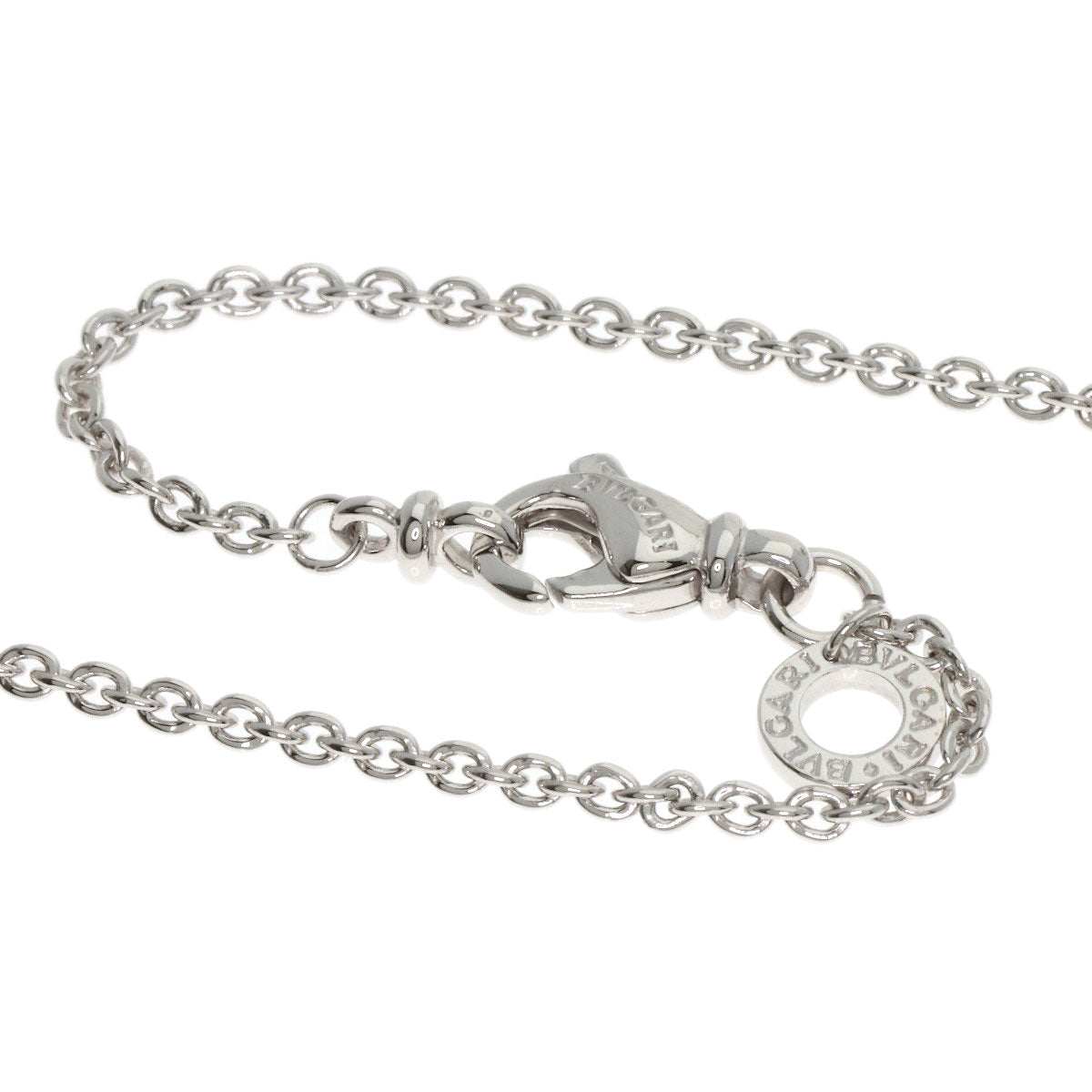 BVLGARI B.zero1 Diamond Necklace K18 White Gold Ladies [Used]