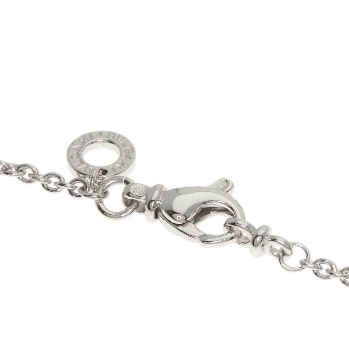 BVLGARI B.zero1 Diamond Necklace K18 White Gold Ladies [Used]