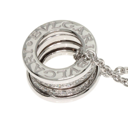 BVLGARI B.zero1 Diamond Necklace K18 White Gold Ladies [Used]