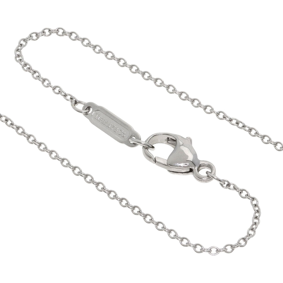 TIFFANY&Co. Jazz Drop Diamond Necklace Platinum PT950 Ladies [Used]