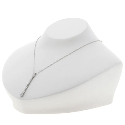 TIFFANY&Co. Jazz Drop Diamond Necklace Platinum PT950 Ladies [Used]