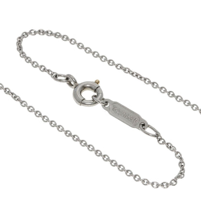 TIFFANY&Co. Small cross diamond Necklace Platinum PT950 Ladies [Used]