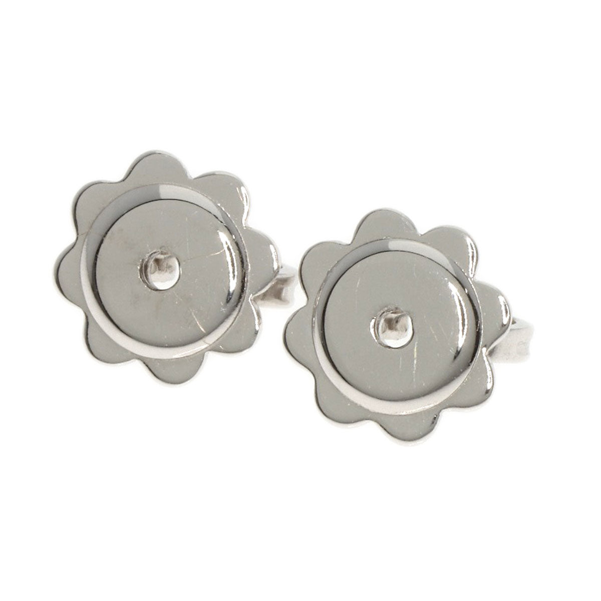 TIFFANY&Co. 1837 Bar Drop Diamond earring K18 White Gold Ladies [Used]