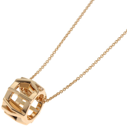 TIFFANY&Co. Atlas open Necklace K18 Pink Gold Ladies [Used]
