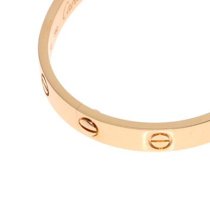 CARTIER LOVE Bracelets #16 Bracelet K18 Pink Gold Ladies [Used]