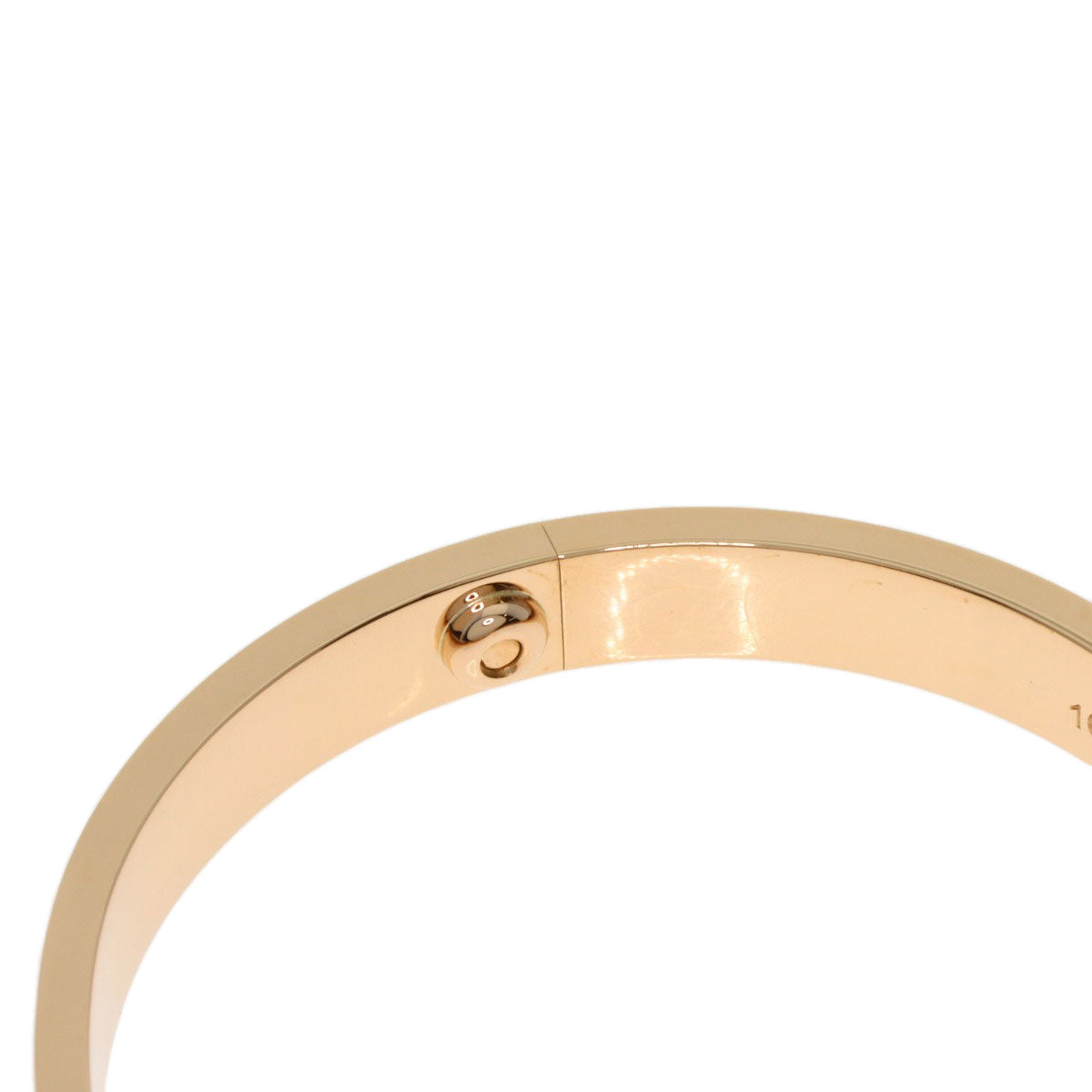 CARTIER LOVE Bracelets #16 Bracelet K18 Pink Gold Ladies [Used]