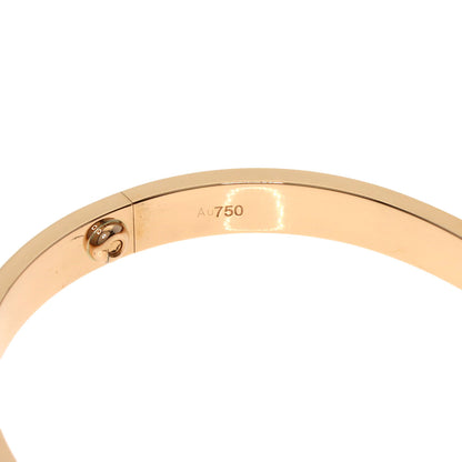 CARTIER LOVE Bracelets #17 without driver Bracelet K18 Pink Gold Ladies [Used]