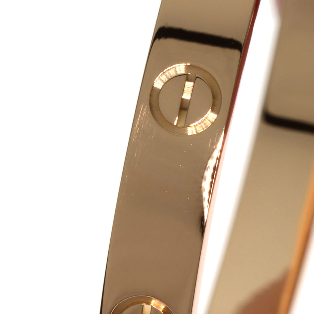 CARTIER LOVE Bracelets #17 Bracelet K18 Pink Gold Ladies [Used]