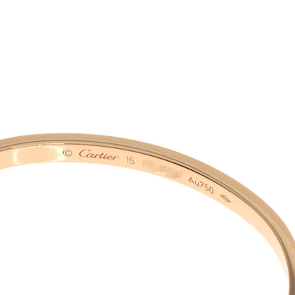 CARTIER LOVE Bracelets SM #15 Bracelet K18 Pink Gold Ladies [Used]