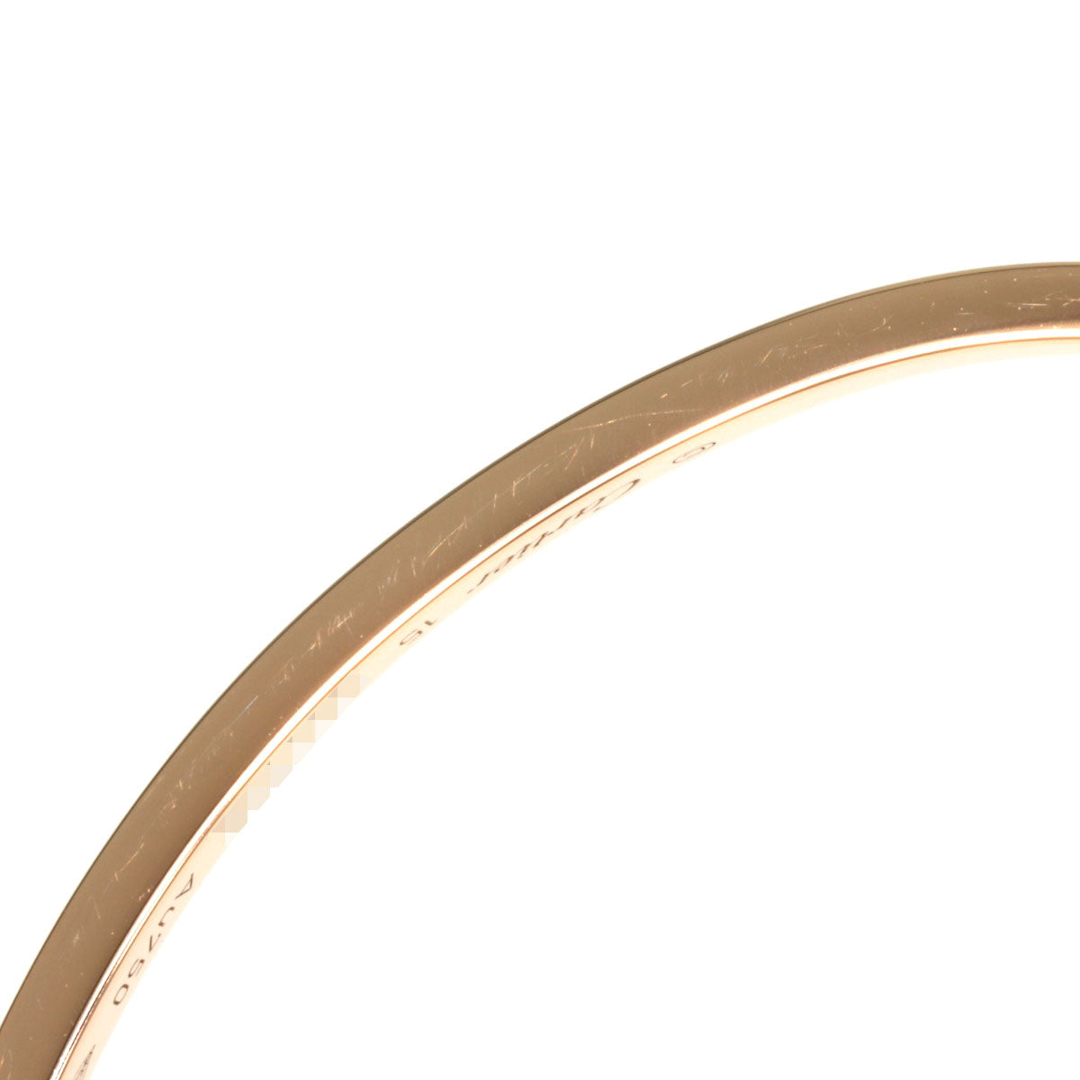 CARTIER LOVE Bracelets SM #15 Bracelet K18 Pink Gold Ladies [Used]