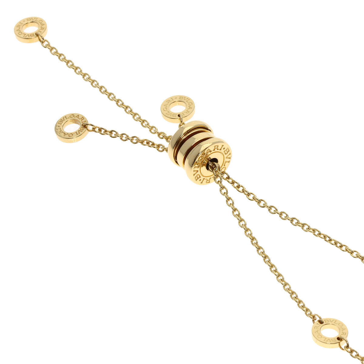 BVLGARI B.zero1 element Necklace K18 Yellow Gold Ladies [Used]
