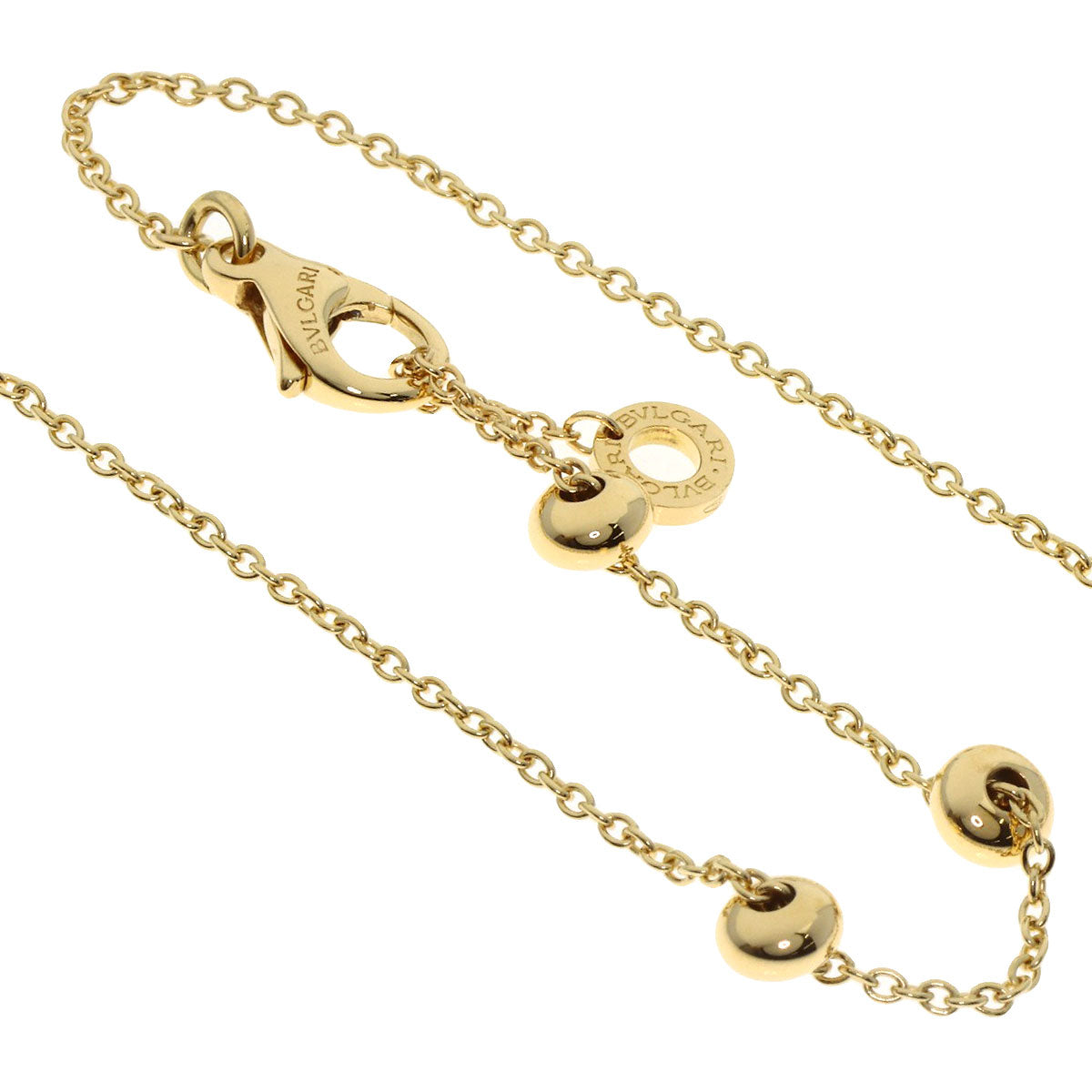 BVLGARI B.zero1 element Necklace K18 Yellow Gold Ladies [Used]