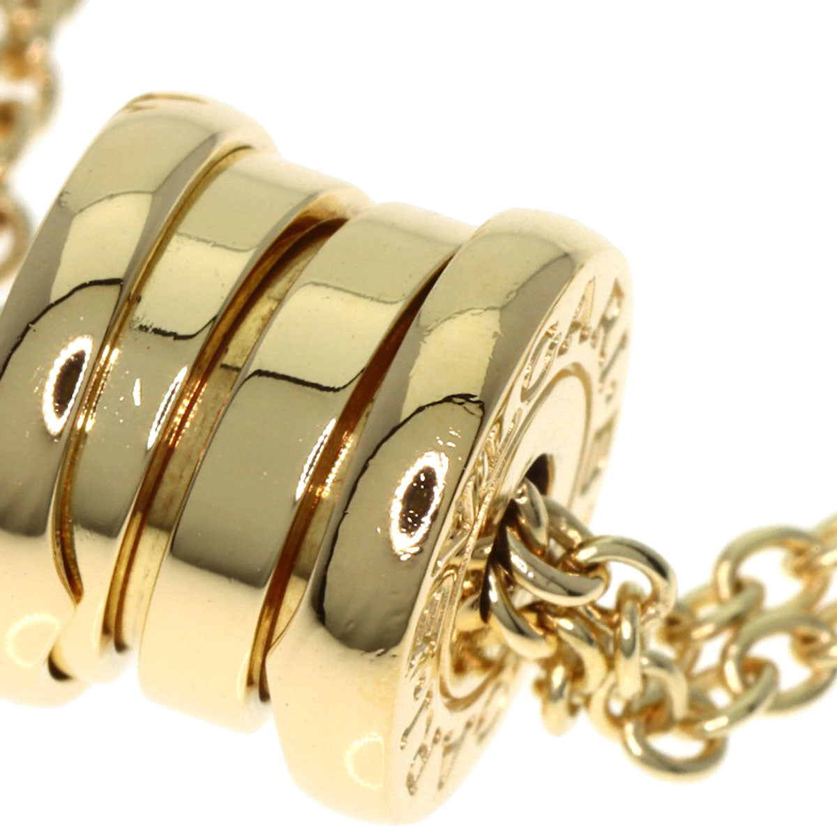 BVLGARI B.zero1 element Necklace K18 Yellow Gold Ladies [Used]