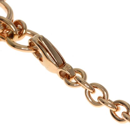 HERMES Amulet Birkin Diamond Bracelet K18 Pink Gold Ladies [Used]
