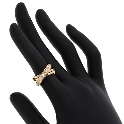 CARTIER Etincel de Cartier Diamond #48 Ring K18 Pink Gold Ladies [Used]
