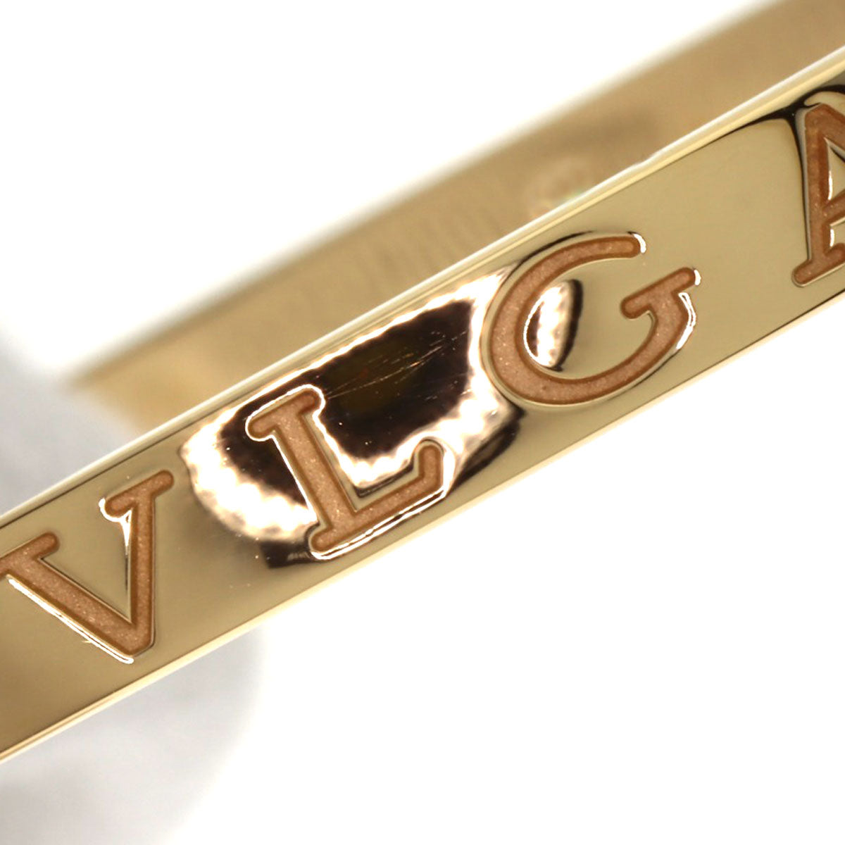 BVLGARI BVLGARI BVLGARI 2P Diamond Bracelet K18 Yellow Gold Ladies [Used]