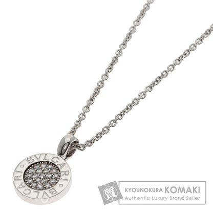 BVLGARI BVLGARI BVLGARI Diamond Necklace K18 White Gold Ladies [Used]