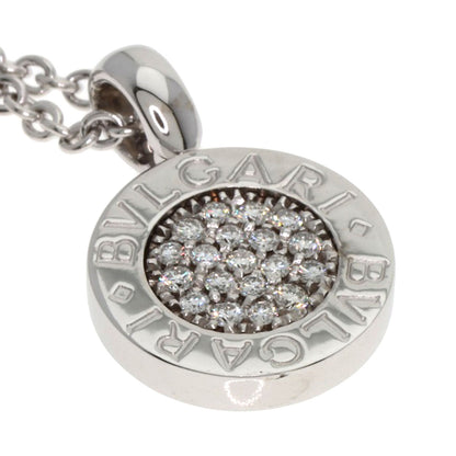 BVLGARI BVLGARI BVLGARI Diamond Necklace K18 White Gold Ladies [Used]