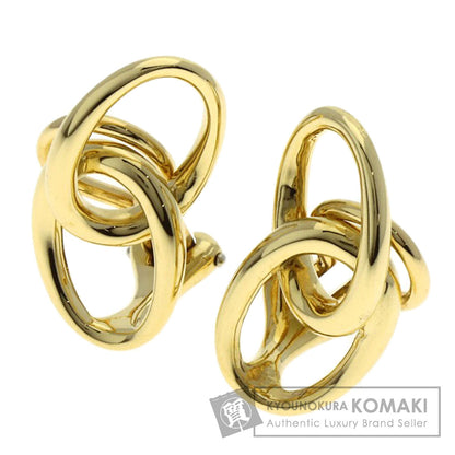 TIFFANY&Co. Double loop Earring K18 Yellow Gold Ladies [Used]