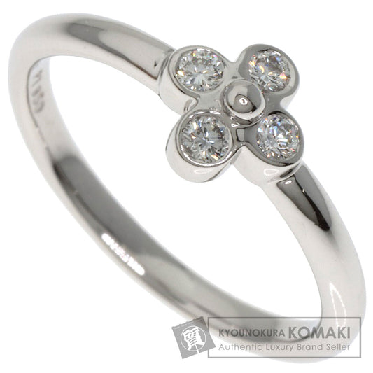 TIFFANY&Co. Bezel set Diamond Ring Platinum PT950 Ladies [Used]