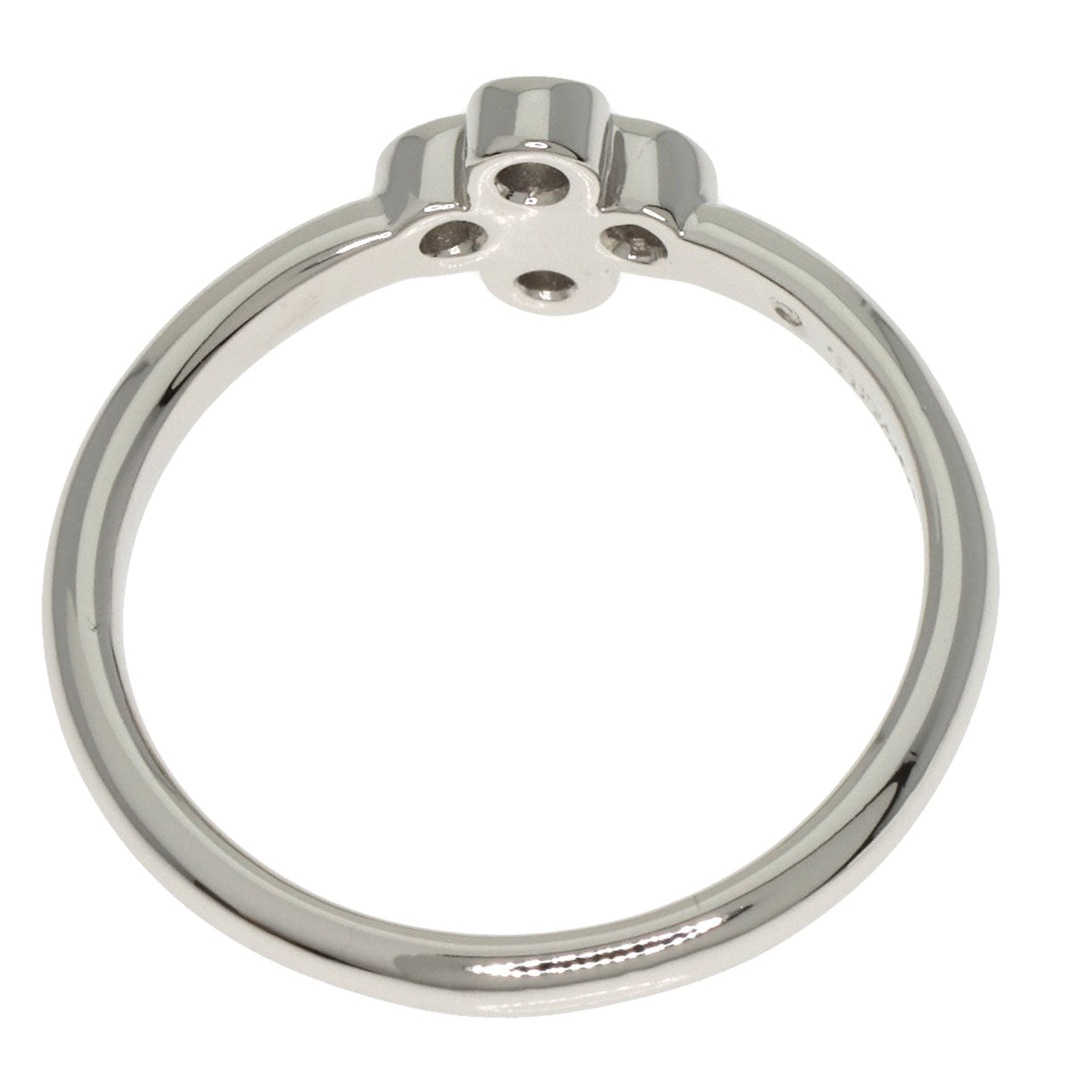 TIFFANY&Co. Bezel set Diamond Ring Platinum PT950 Ladies [Used]