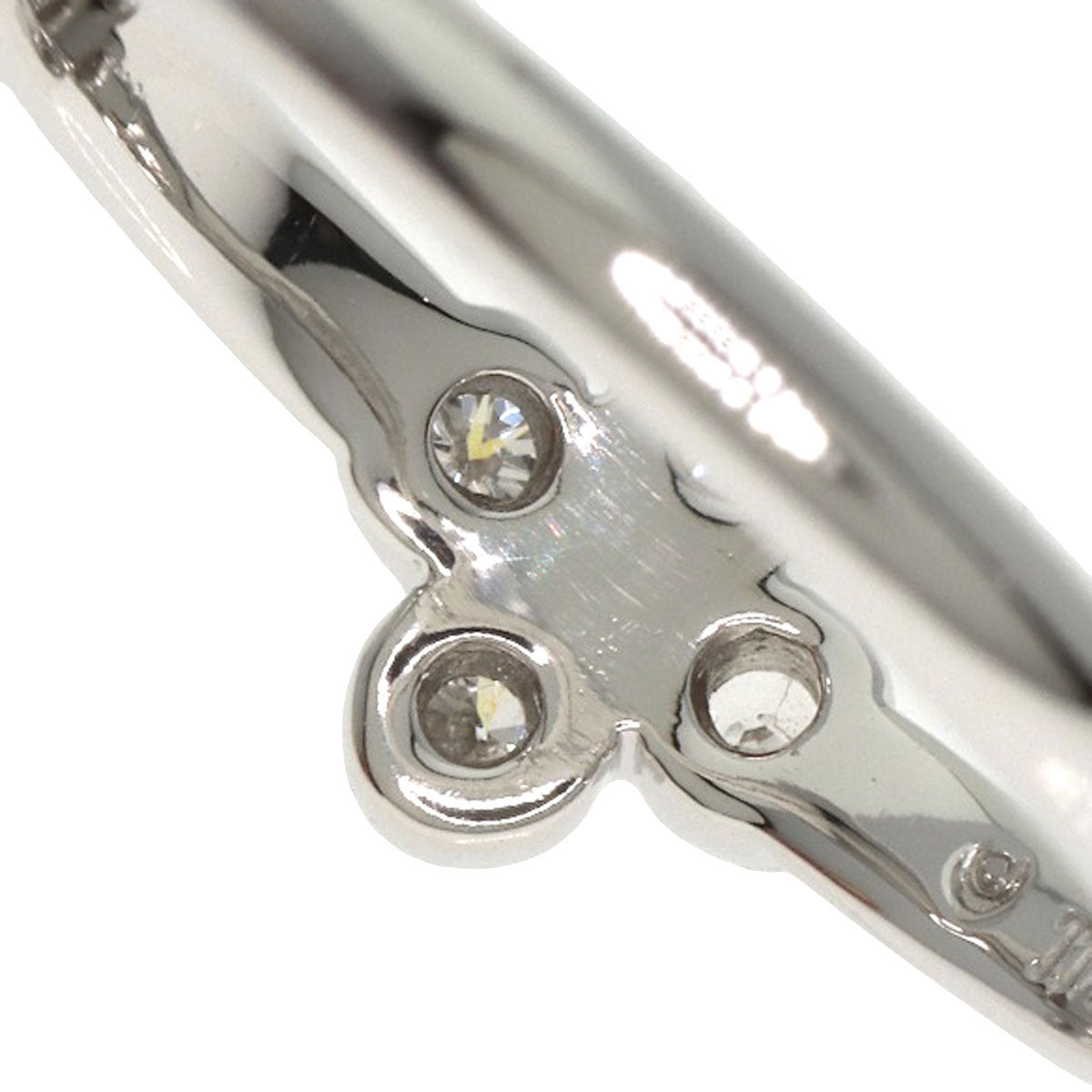 TIFFANY&Co. Bezel set Diamond Ring Platinum PT950 Ladies [Used]