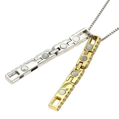 TASAKI Diamond Two-Tone  3WAY Necklace K18 White Gold 18K Yellow GoldLadies [Used]