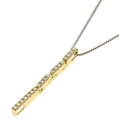 TASAKI Diamond Two-Tone  3WAY Necklace K18 White Gold 18K Yellow GoldLadies [Used]