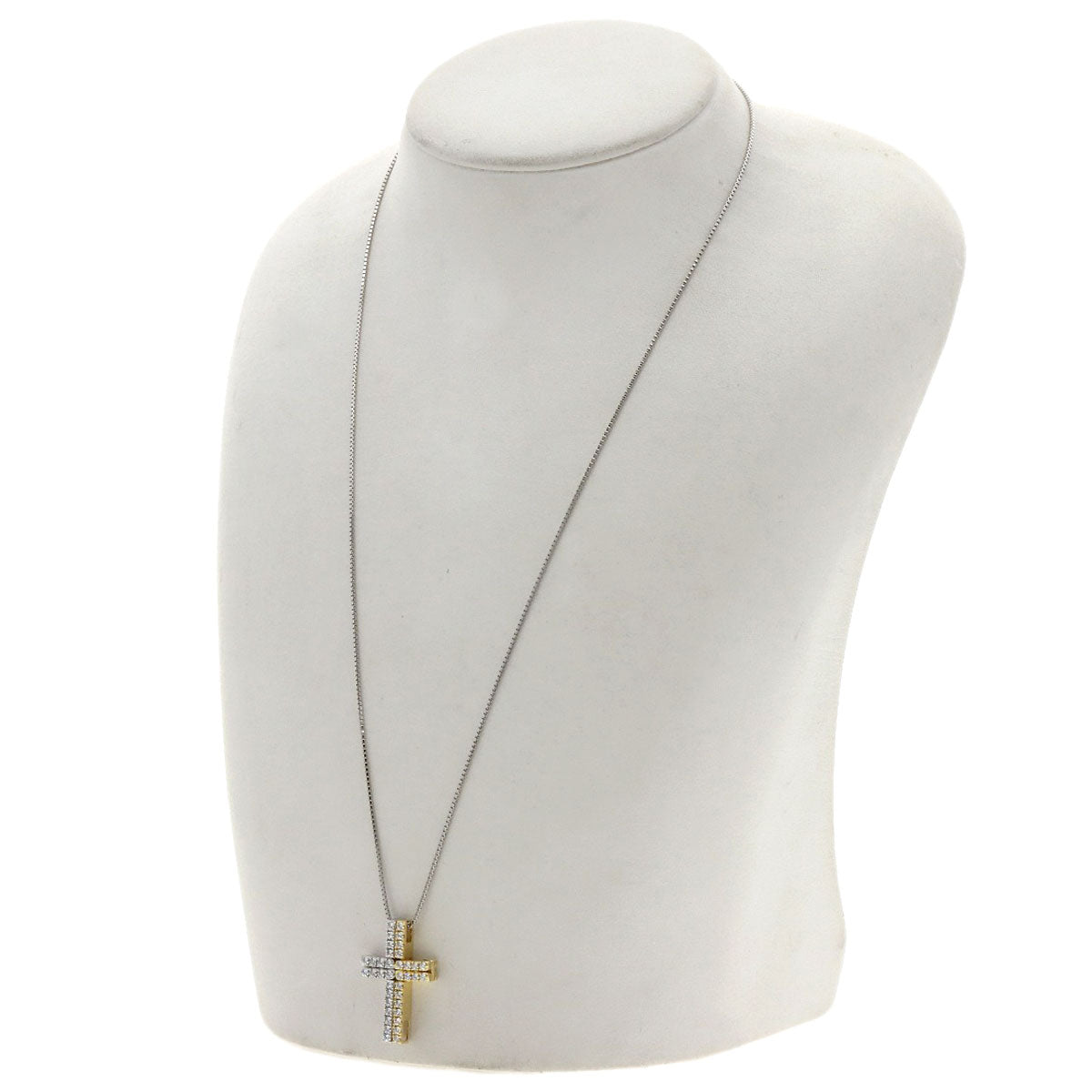 TASAKI Diamond Two-Tone  3WAY Necklace K18 White Gold 18K Yellow GoldLadies [Used]