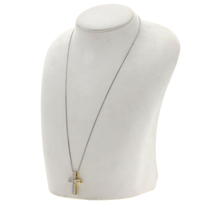 TASAKI Diamond Two-Tone  3WAY Necklace K18 White Gold 18K Yellow GoldLadies [Used]