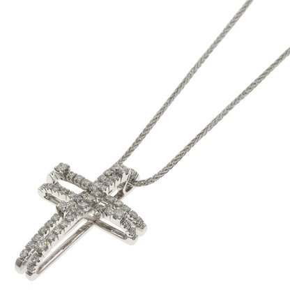 Damiani Notte di San Lorenzo Diamond Necklace K18 White Gold Ladies [Used]