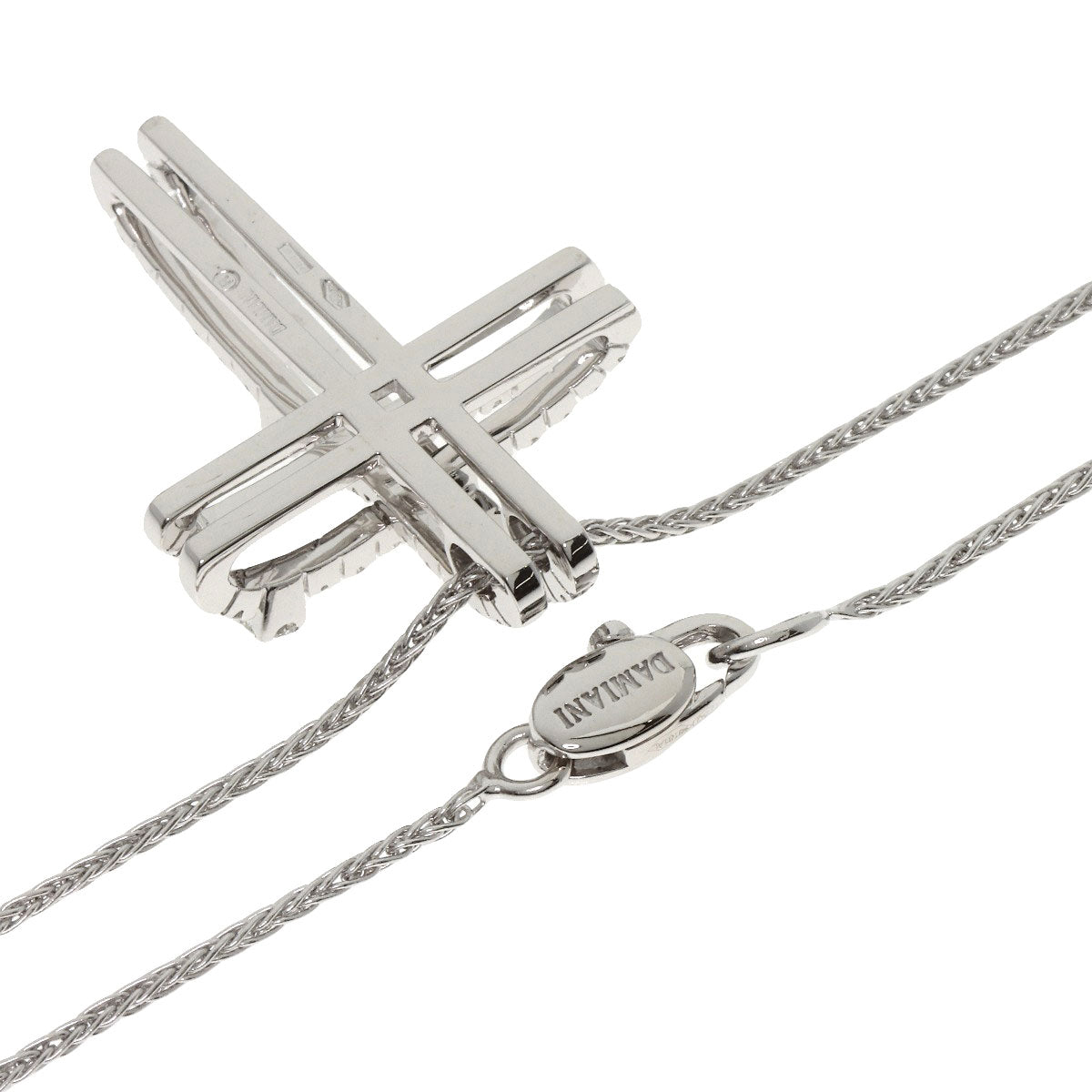 Damiani Notte di San Lorenzo Diamond Necklace K18 White Gold Ladies [Used]