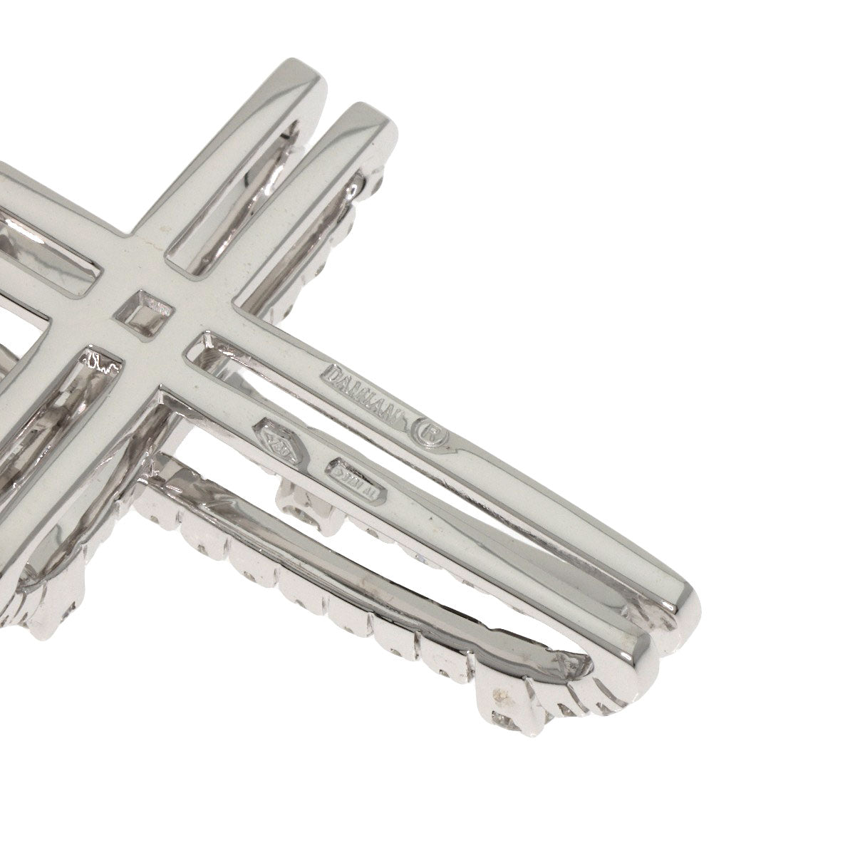 Damiani Notte di San Lorenzo Diamond Necklace K18 White Gold Ladies [Used]