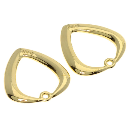 MIKIMOTO Diamond Pearl Pearl replacement charm included Earring K18 Yellow Gold Ladies [Used]