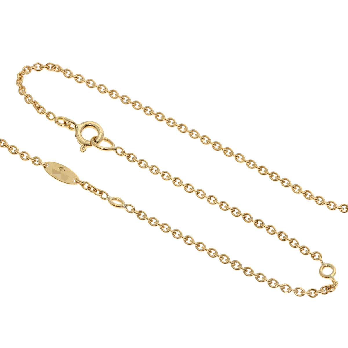 Dior Rose Celeste Moon and Sun Diamond Necklace K18 Yellow Gold Ladies [Used]